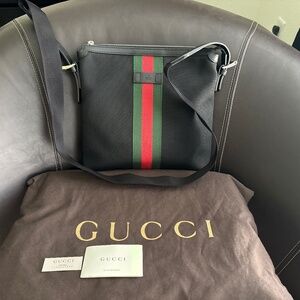 Gucci Messenger bag.